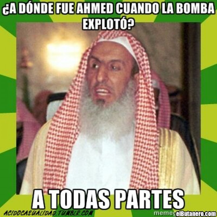 A dónde fue Ahmed?