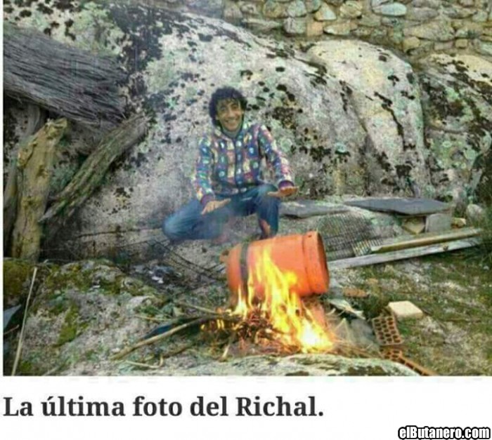 La última foto de Richal