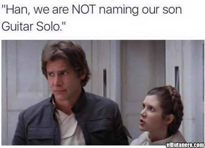 Han Solo y la Princesa Leia