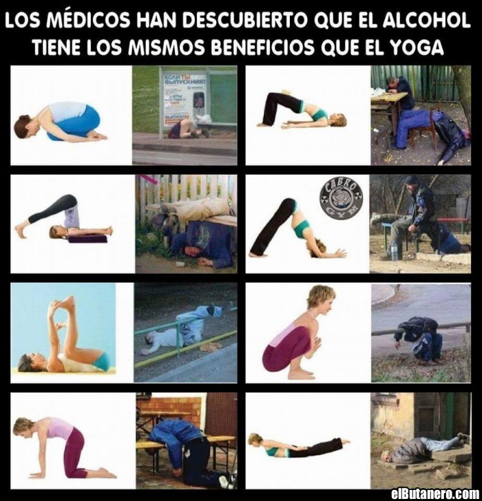 Alcohol y yoga