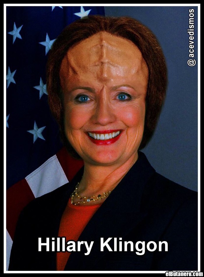 Hillary Klingon