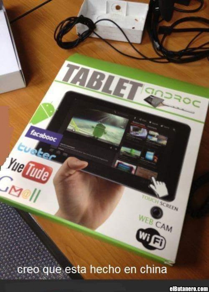 Tablet made in China