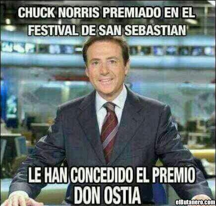 Chuck Norris premiado