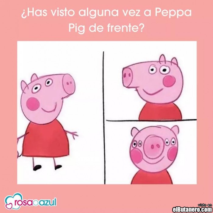 Peppa Pig de frente