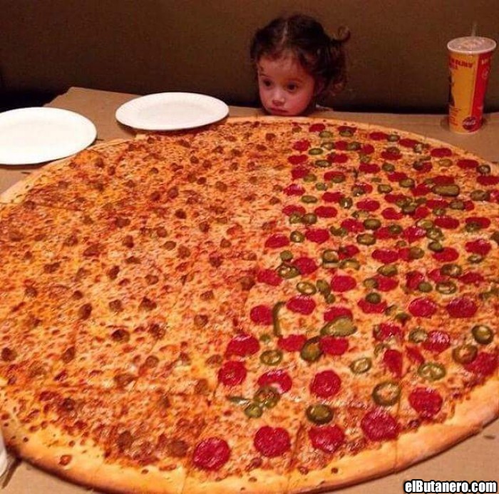 La pizza más grande del mundo!