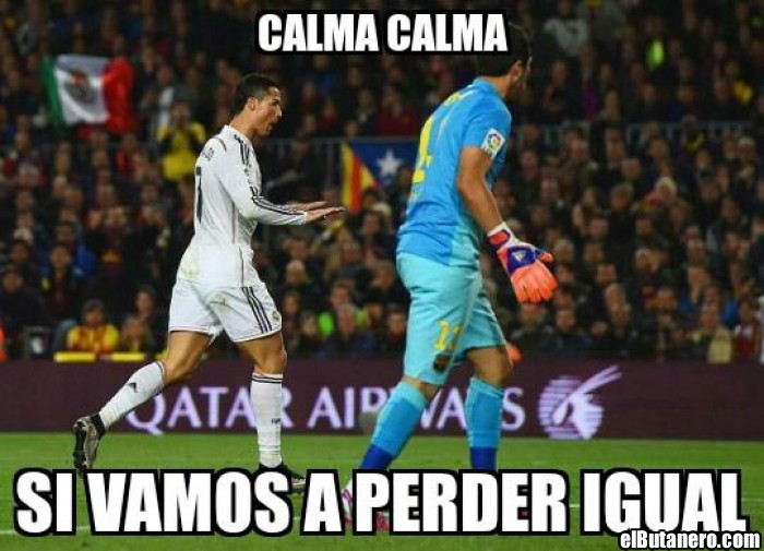 Cristiano pide calma en el Camp Nou