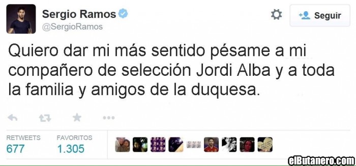 Sergio Ramos y la Duquesa de Alba