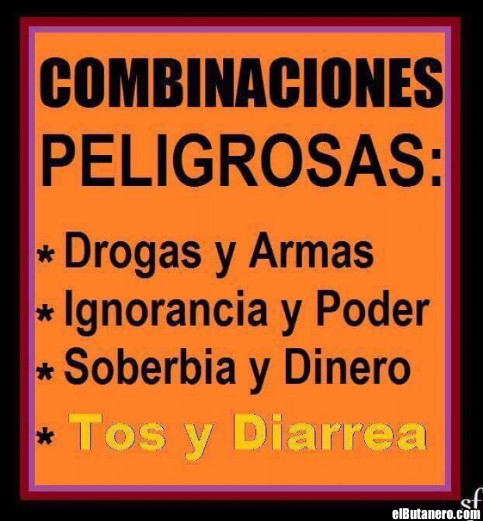 Combinaciones peligrosas